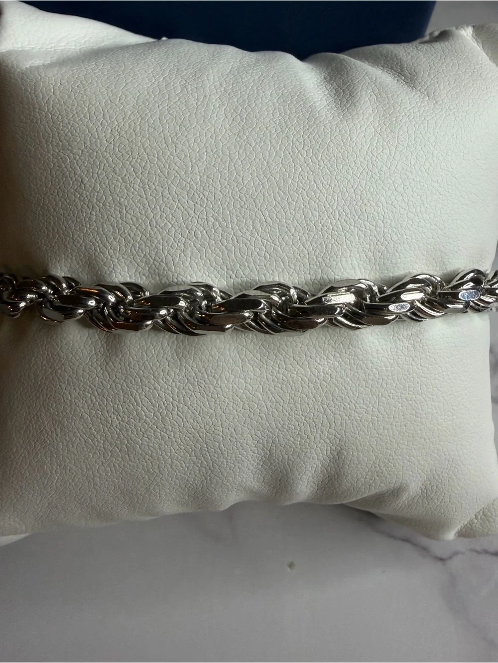 925 Sterling Silver Rope Bracelet